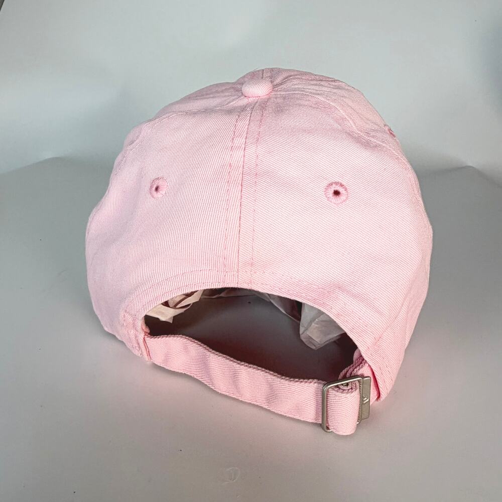 Adidas Adjustable Strapback Hat Baseball Cap Women Pink - Picture 7 of 10